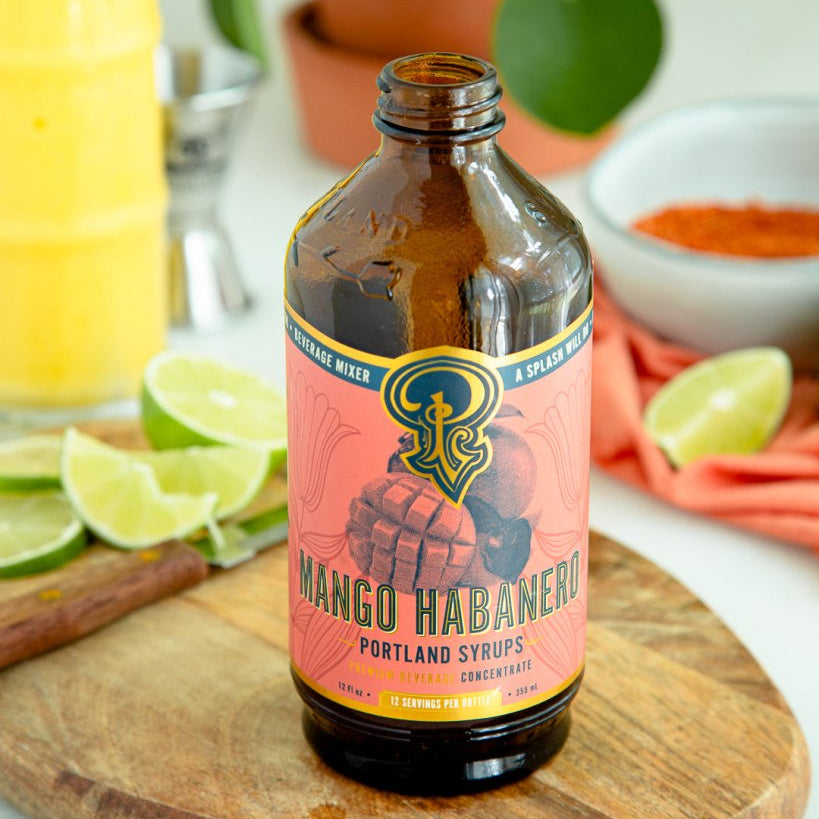Mango Habanero Syrup two - pack - Tipsy Cocktail Supply Co.