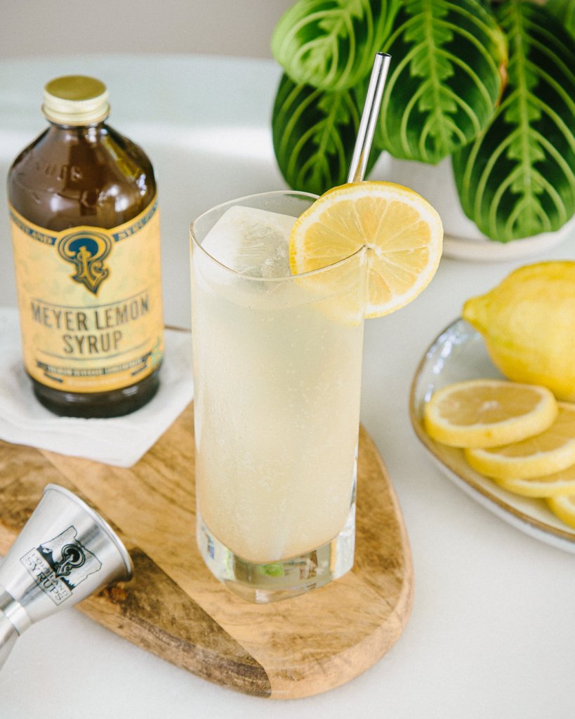 Meyer Lemon Syrup two - pack - Tipsy Cocktail Supply Co.