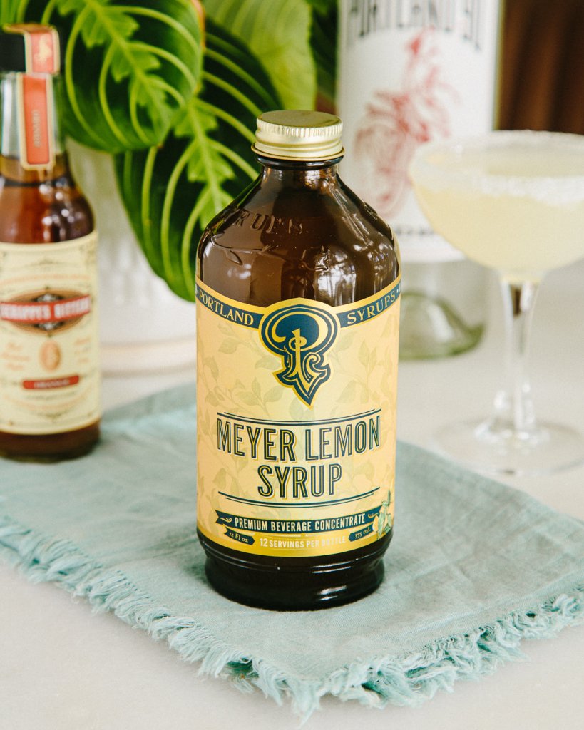 Meyer Lemon Syrup two - pack - Tipsy Cocktail Supply Co.