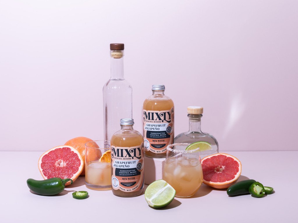 Grapefruit Jalapeño - Spicy Margarita Cocktail & Mocktail Mixer - Tipsy Cocktail Supply Co.
