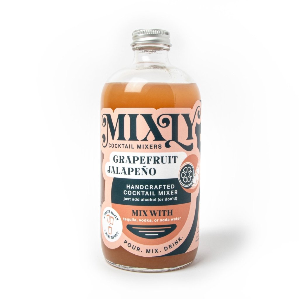 Grapefruit Jalapeño - Spicy Margarita Cocktail & Mocktail Mixer - Tipsy Cocktail Supply Co.