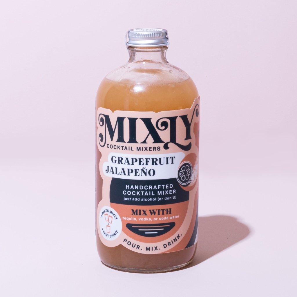 Grapefruit Jalapeño - Spicy Margarita Cocktail & Mocktail Mixer - Tipsy Cocktail Supply Co.