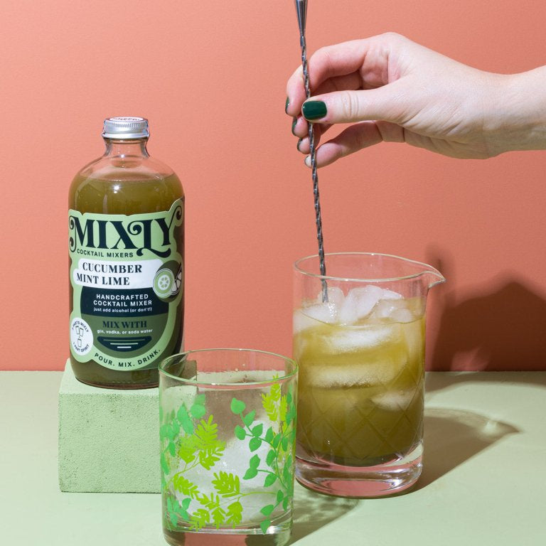 Cucumber Mint Lime - Gin Fizz Cocktail & Mocktail Mixer - Tipsy Cocktail Supply Co.