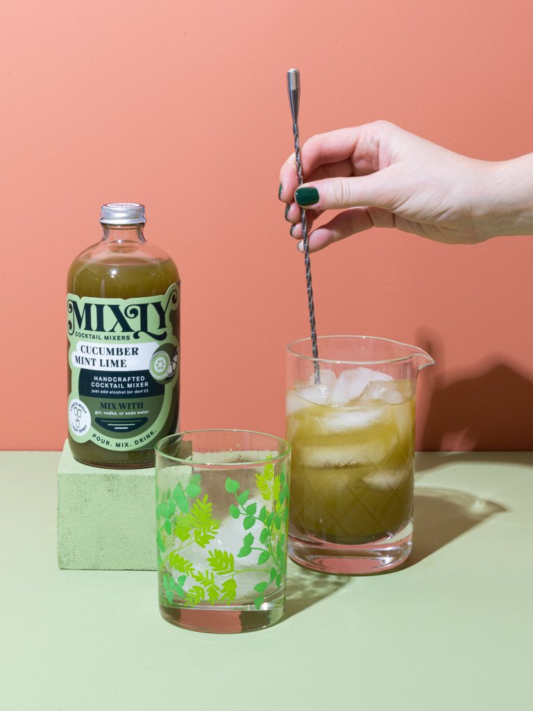 Cucumber Mint Lime - Gin Fizz Cocktail & Mocktail Mixer - Tipsy Cocktail Supply Co.