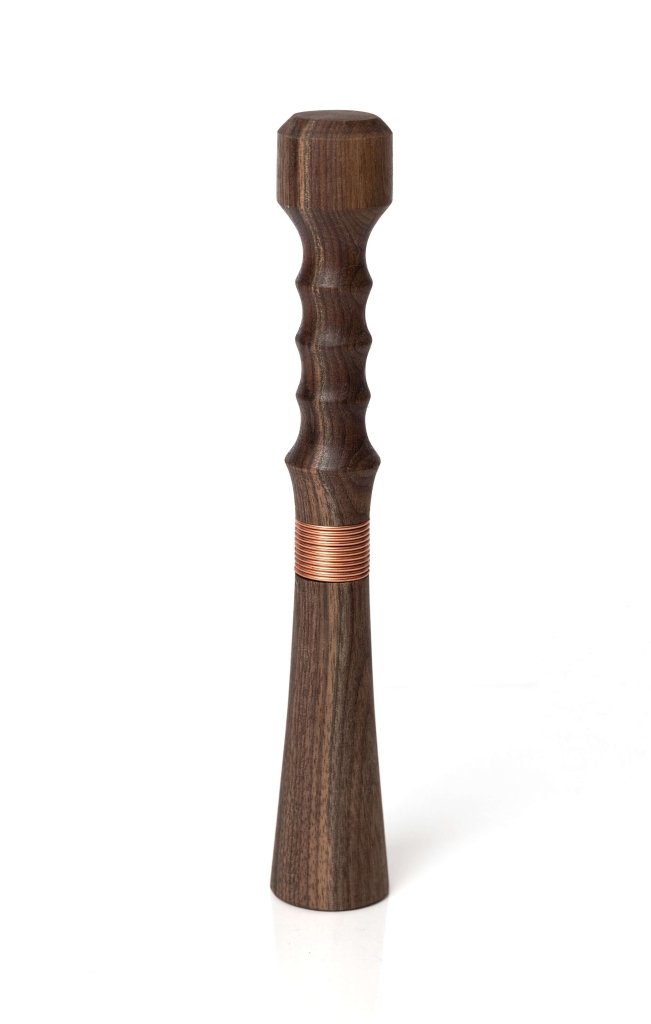 Hand Carved Muddler | Black Walnut | Made in USA - Tipsy Cocktail Supply Co.