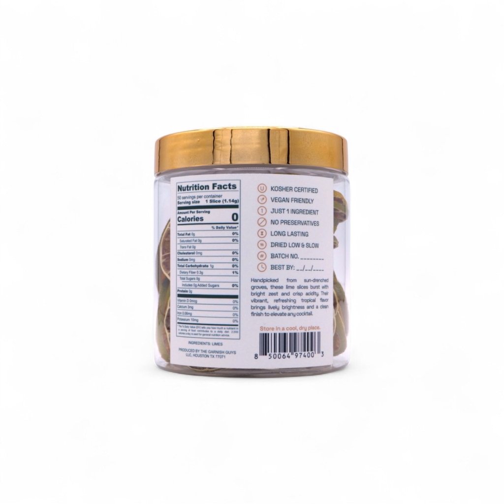 Persian Lime Garnish - Tipsy Cocktail Supply Co.