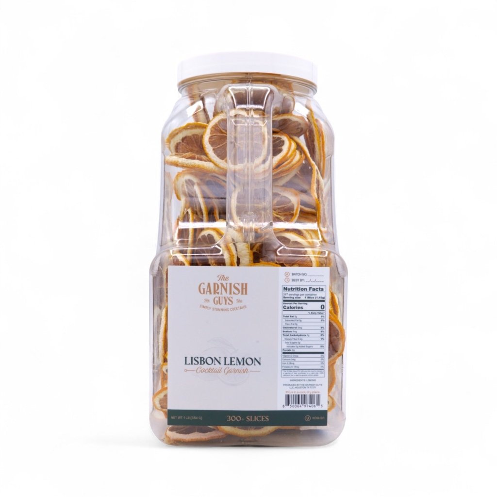 Lisbon Lemon Garnish - Tipsy Cocktail Supply Co.
