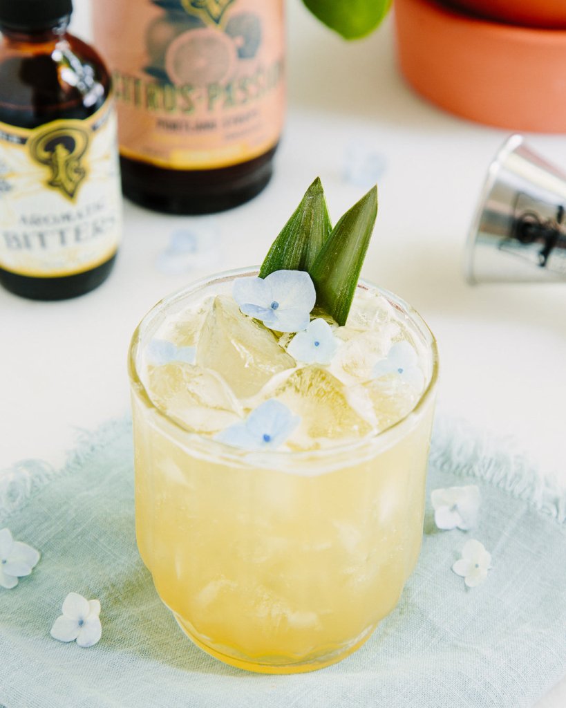 Passion Fruit Citrus Syrup two - pack - Tipsy Cocktail Supply Co.