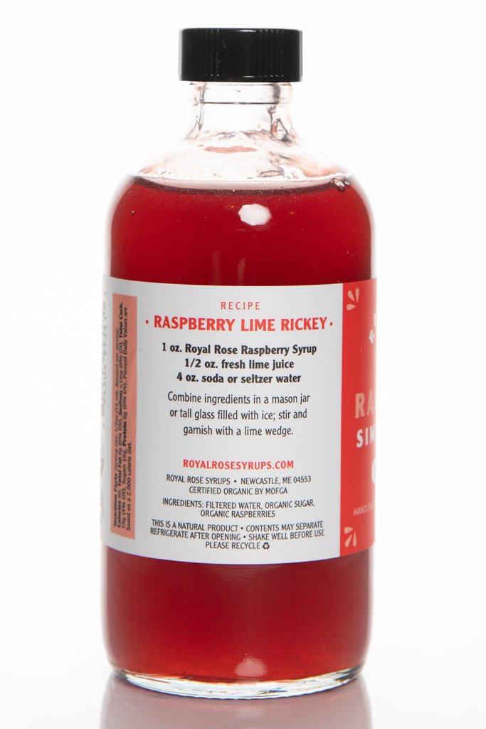 Raspberry Organic Simple Syrup - Tipsy Cocktail Supply Co.
