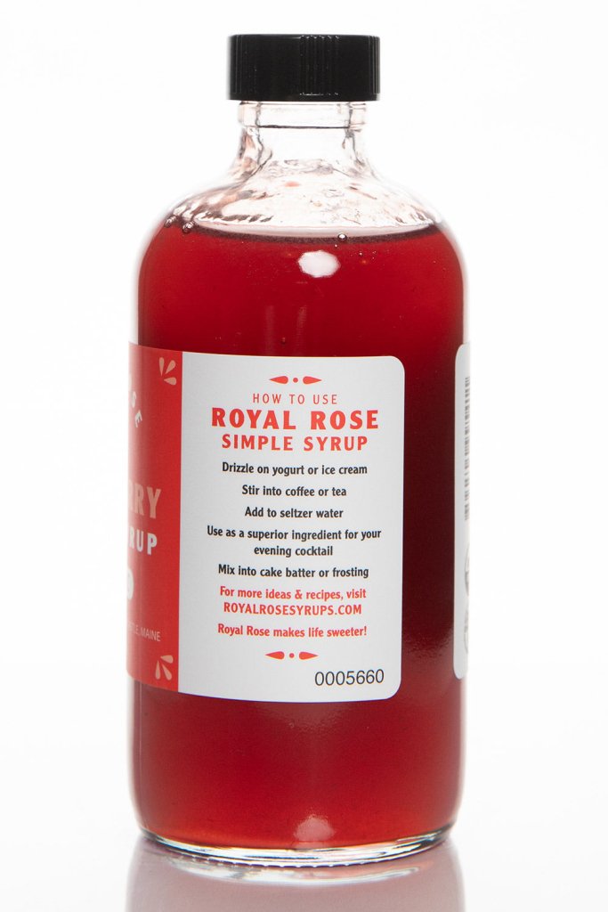 Raspberry Organic Simple Syrup - Tipsy Cocktail Supply Co.