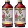 Rose Cordial Syrup two - pack - Tipsy Cocktail Supply Co.