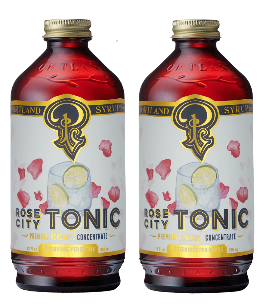 Rose City Tonic Concentrate two - pack - Tipsy Cocktail Supply Co.