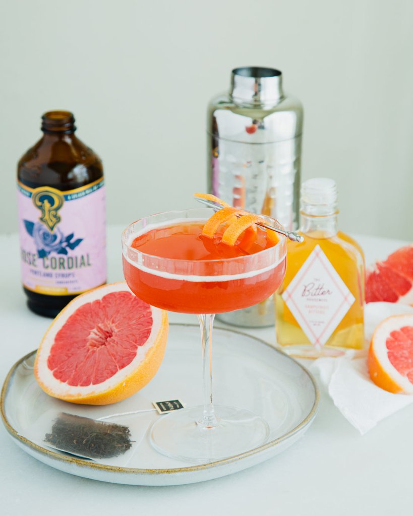 Rose Cordial Syrup two - pack - Tipsy Cocktail Supply Co.