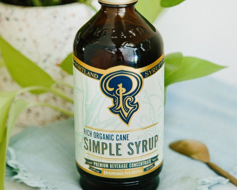 Rich Organic Cane Sugar Simple Syrup two - pack - Tipsy Cocktail Supply Co.