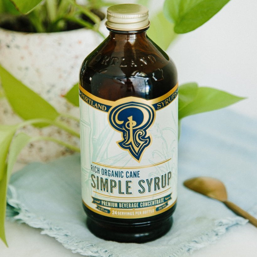 Rich Organic Cane Sugar Simple Syrup two - pack - Tipsy Cocktail Supply Co.