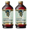 Rich Organic Cane Sugar Simple Syrup two - pack - Tipsy Cocktail Supply Co.