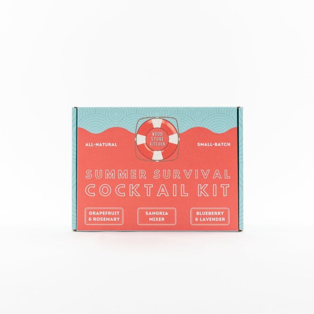 Summer Survival Kit: Grapefruit & Rosemary, Sangria , Blueberry Lavender - Tipsy Cocktail Supply Co.