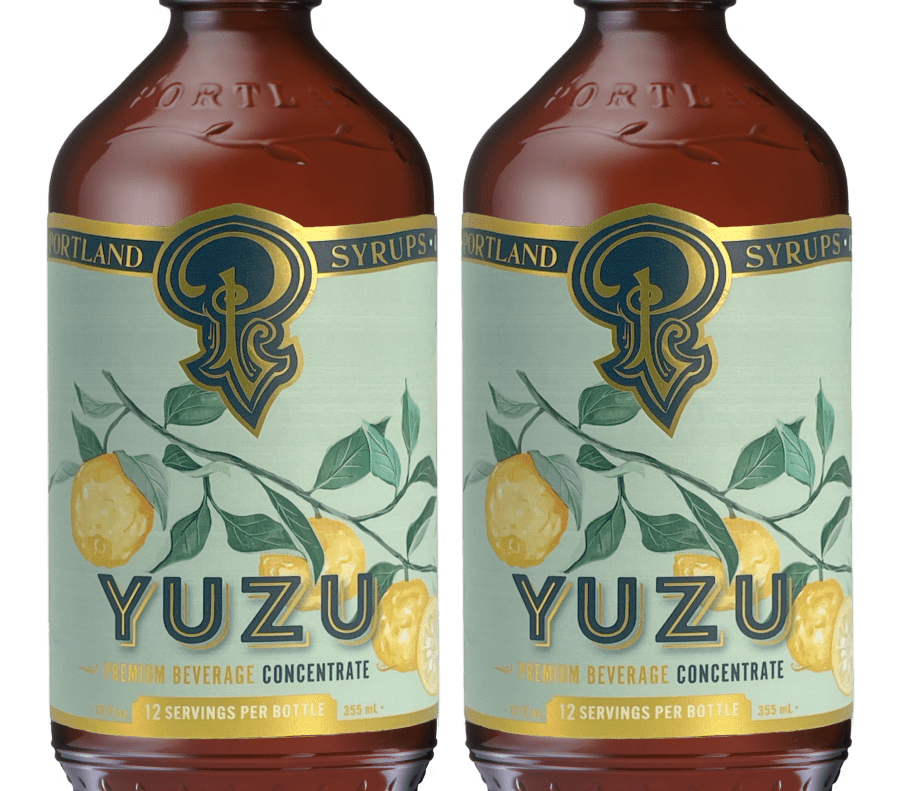 Yuzu Syrup two - pack - Tipsy Cocktail Supply Co.