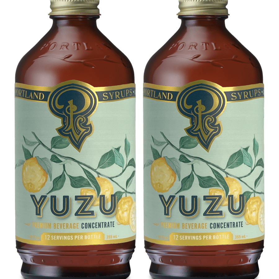 Yuzu Syrup two - pack - Tipsy Cocktail Supply Co.