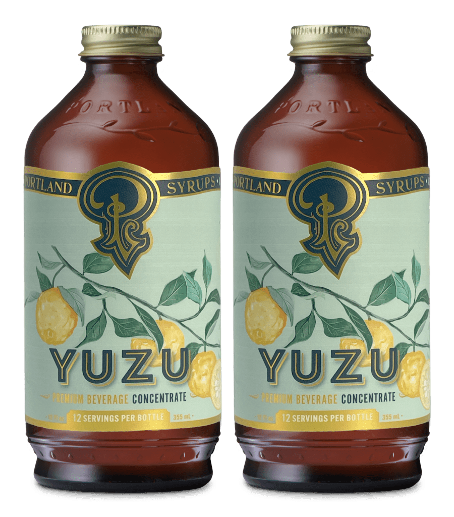 Yuzu Syrup two - pack - Tipsy Cocktail Supply Co.