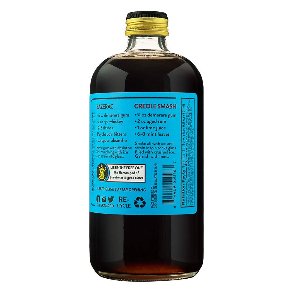 Demerara Gum Syrup - Tipsy Cocktail Supply Co.