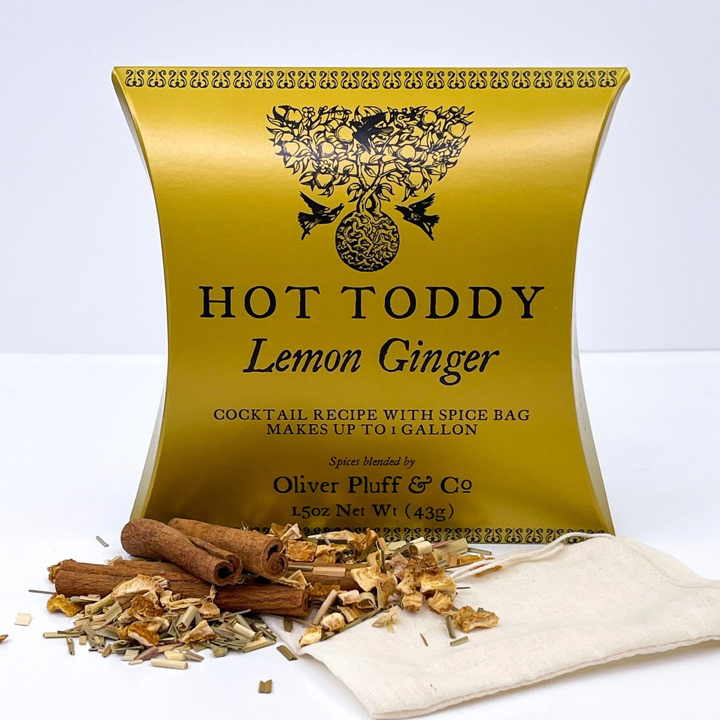 Lemon Ginger Hot Toddy Kit - Tipsy Cocktail Supply Co.