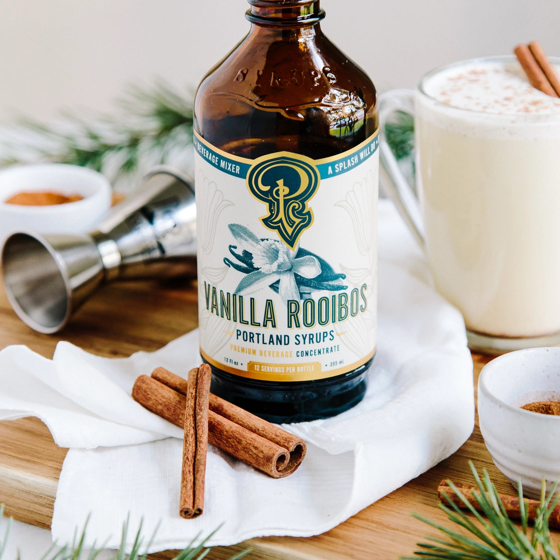 Vanilla Spice Rooibos Syrup - Tipsy Cocktail Supply Co.