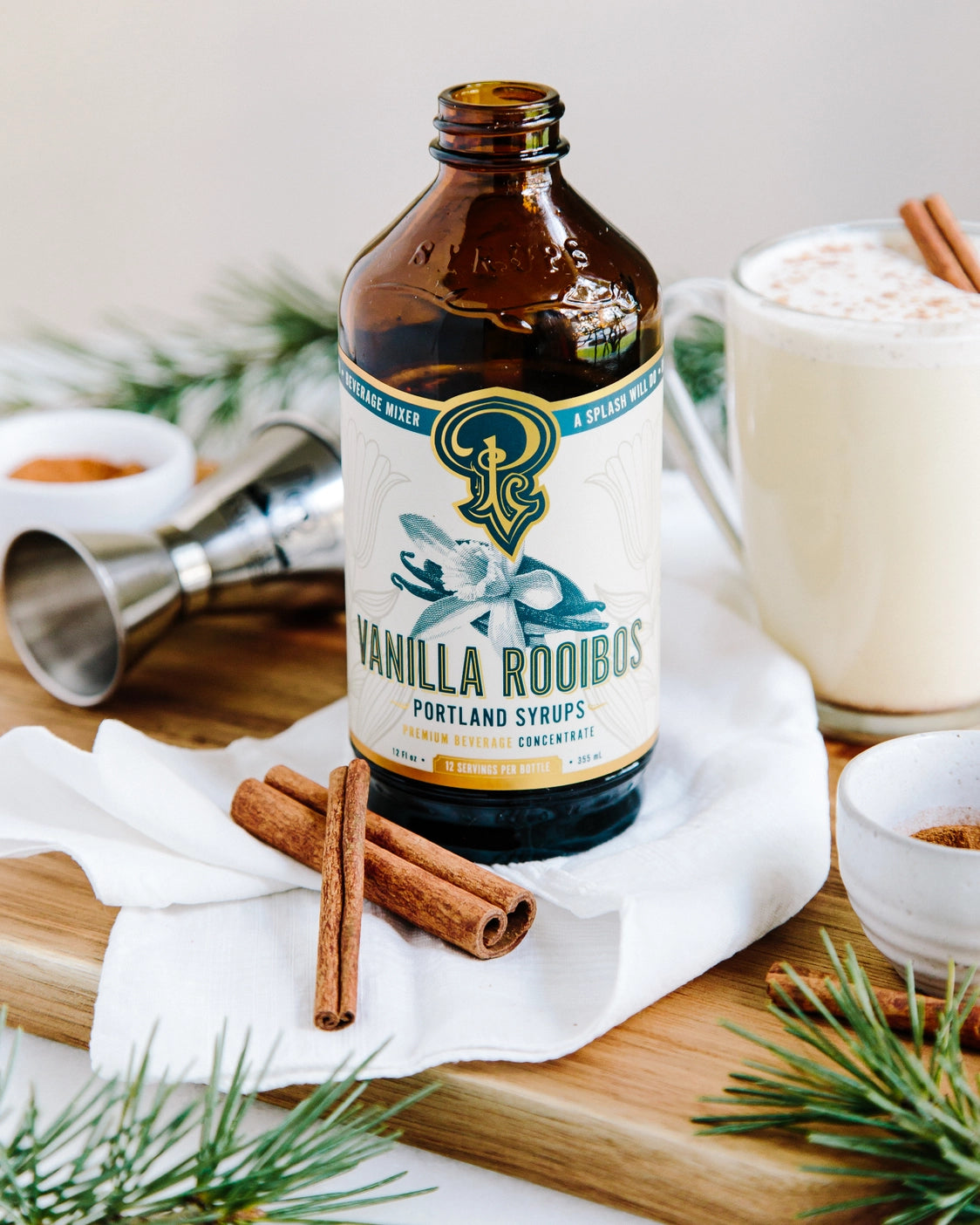 Vanilla Spice Rooibos Syrup - Tipsy Cocktail Supply Co.