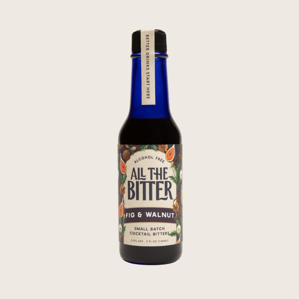 Non - Alcoholic Fig & Walnut Bitters - Tipsy Cocktail Supply Co.