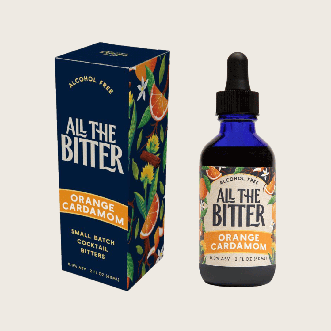 Non - Alcoholic Orange Cardamom Bitters - Tipsy Cocktail Supply Co.
