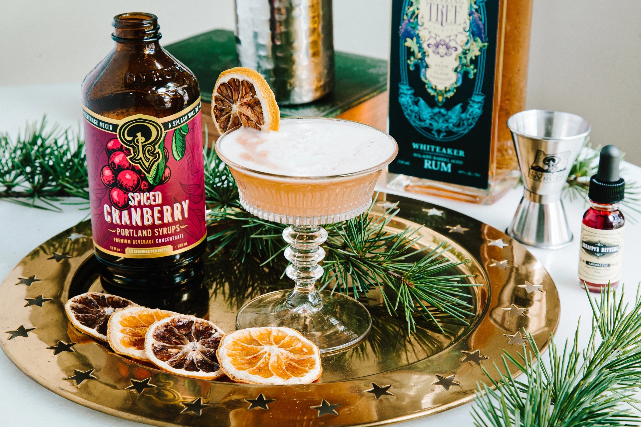 Limited Edition Spiced Cranberry Syrup - Tipsy Cocktail Supply Co.