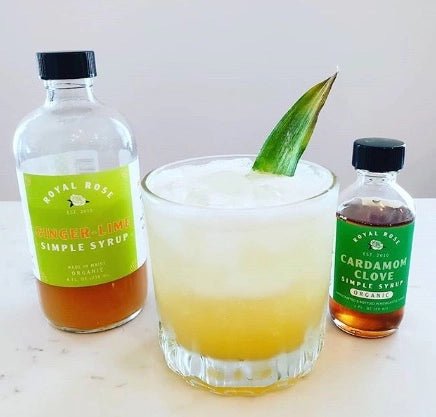 Ginger Lime Organic Syrup - Tipsy Cocktail Supply Co.