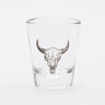 Bison and Skull Shot Glasses - Tipsy Cocktail Supply Co.