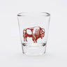 Bison and Skull Shot Glasses - Tipsy Cocktail Supply Co.