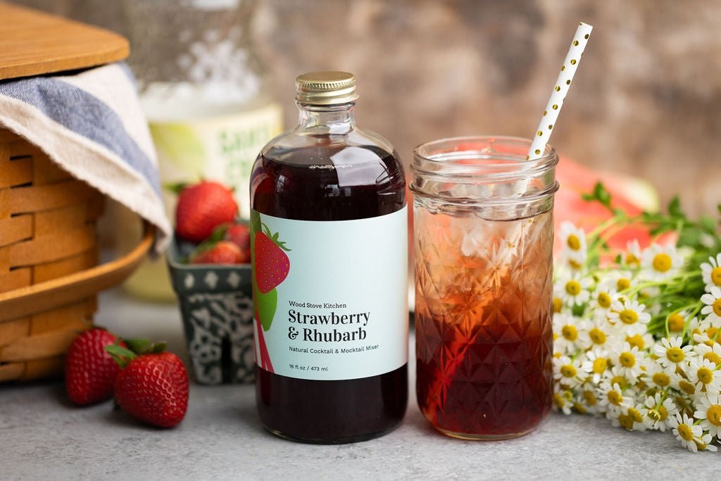 Strawberry - Rhubarb Mixer - Tipsy Cocktail Supply Co.