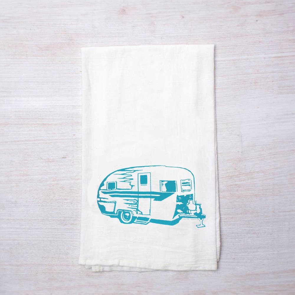 Camper Trailer Bar Towel - Tipsy Cocktail Supply Co.