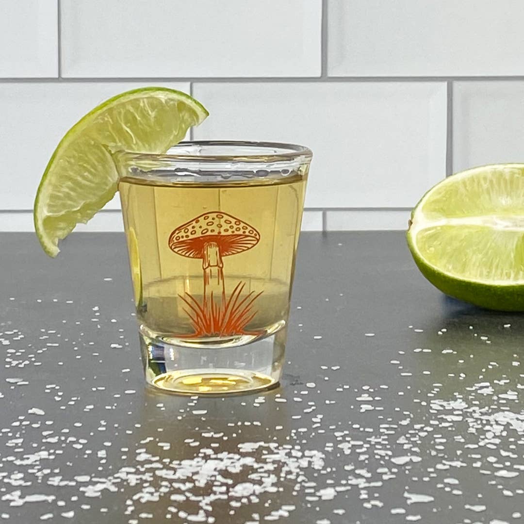 Mushroom Shot Glasses - Tipsy Cocktail Supply Co.