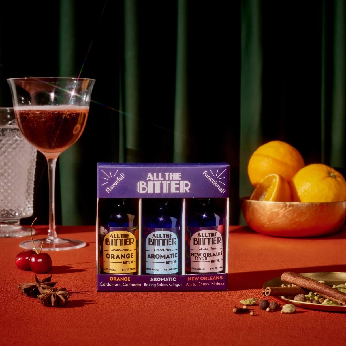 Classic Bitters Travel Pack - Tipsy Cocktail Supply Co.