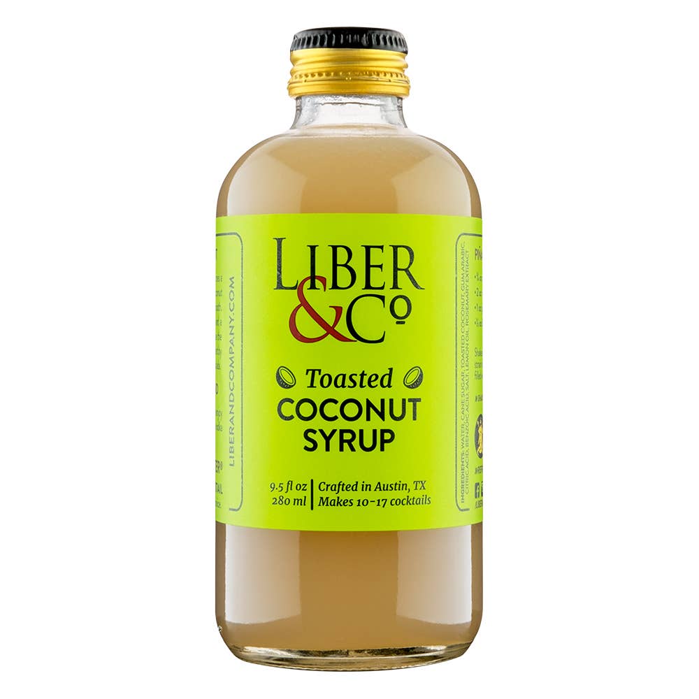 Toasted Coconut Syrup - Tipsy Cocktail Supply Co.