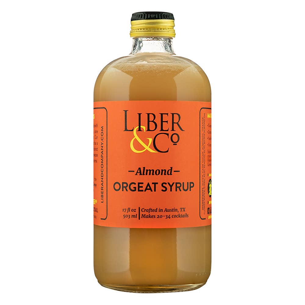 Almond Orgeat Syrup - Tipsy Cocktail Supply Co.