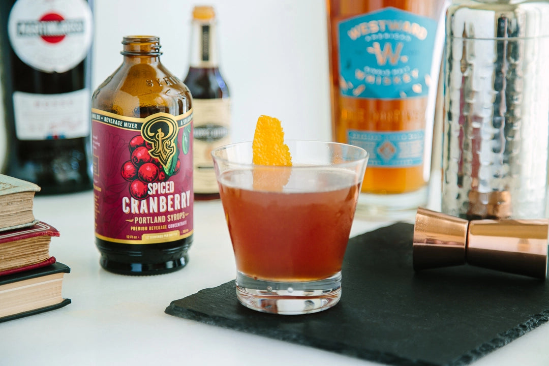 Limited Edition Spiced Cranberry Syrup - Tipsy Cocktail Supply Co.
