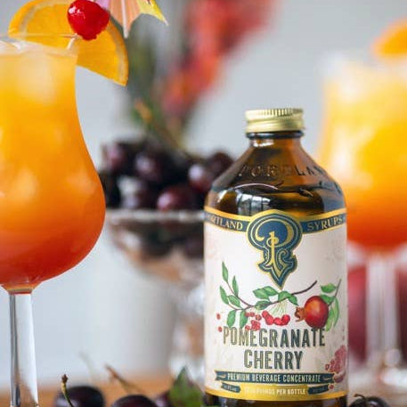 Pomegranate Cherry Syrup - Tipsy Cocktail Supply Co.