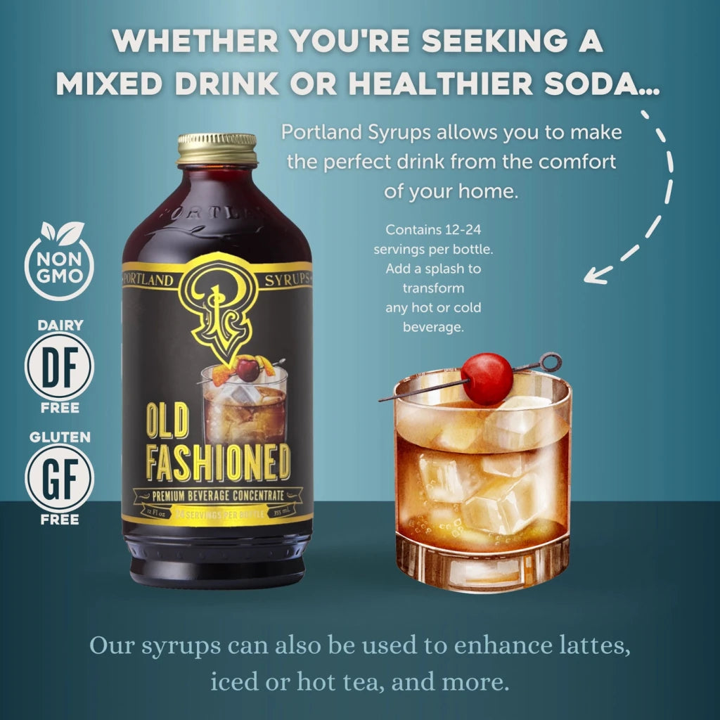 Rich Old Fashioned Syrup - Tipsy Cocktail Supply Co.