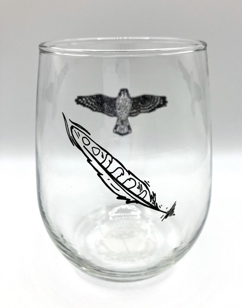 EXCLUSIVE! American Kestrel Wine Glass - Tipsy Cocktail Supply Co.