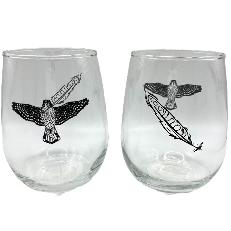 EXCLUSIVE! American Kestrel Wine Glass - Tipsy Cocktail Supply Co.