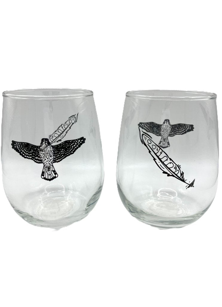 EXCLUSIVE! American Kestrel Wine Glass - Tipsy Cocktail Supply Co.