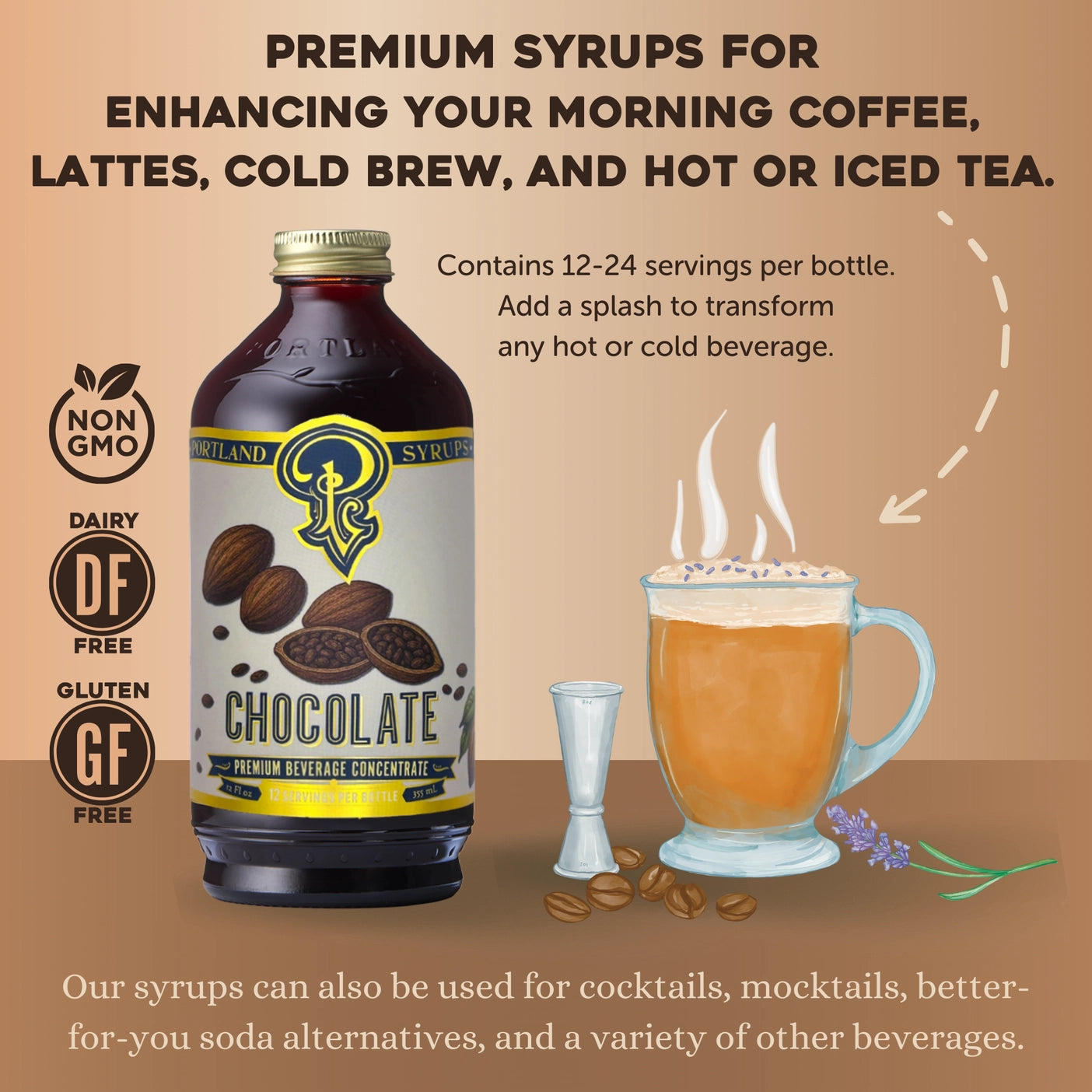 Chocolate Syrup - Tipsy Cocktail Supply Co.