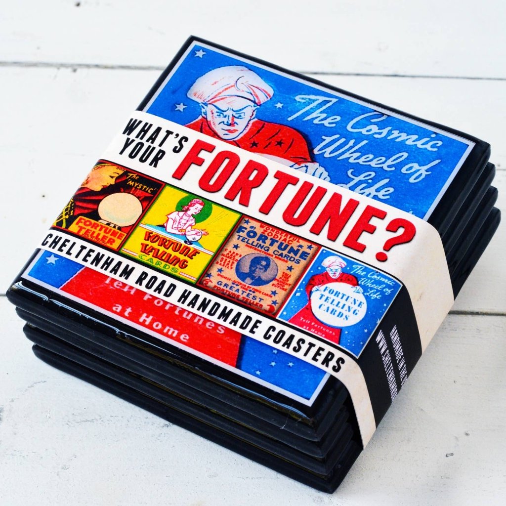 Fortune Telling Drink Coaster Set - Tipsy Cocktail Supply Co.