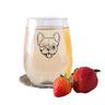 French Bulldog Wine Glass - Tipsy Cocktail Supply Co.