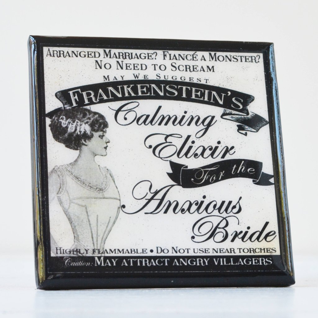 Funny Victorian Gothic Coasters - Tipsy Cocktail Supply Co.